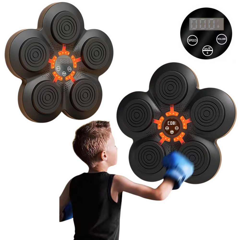 Boksa siena bērniem ar bezvadu Bluetooth funkciju, LED apgaismojumu