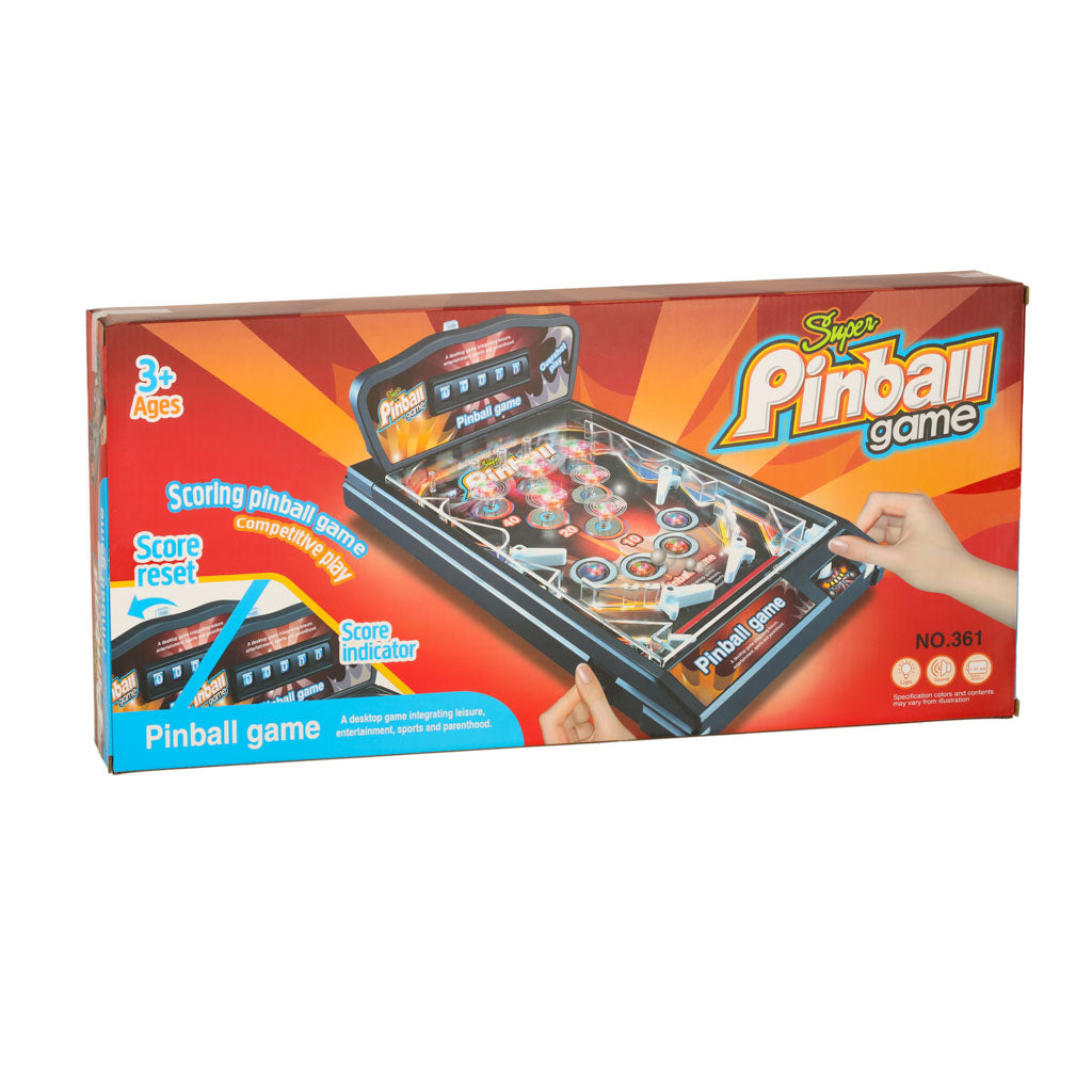 pinball speles iepakojums