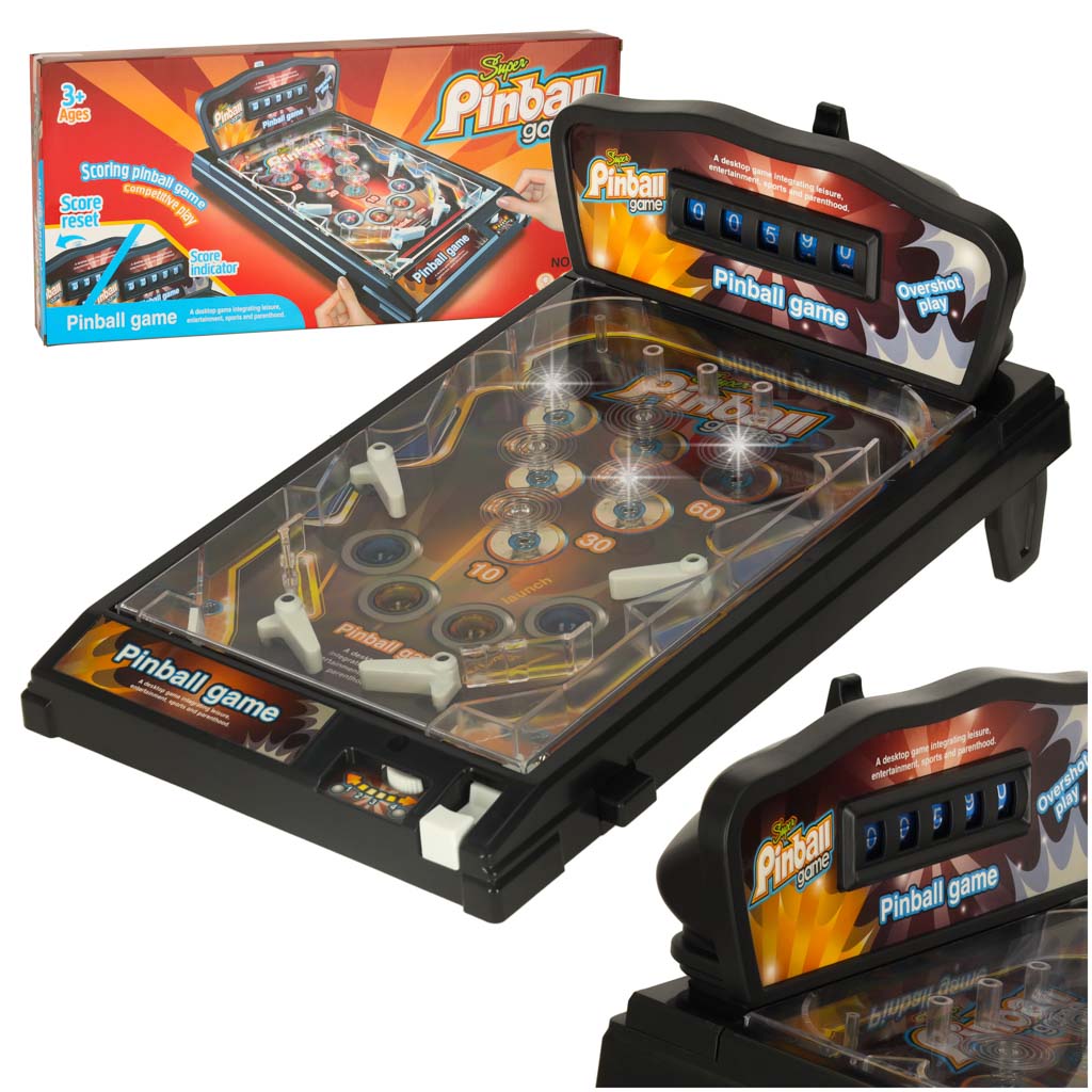 Galda arkādes spēle pinball ar iepakojumu un bez