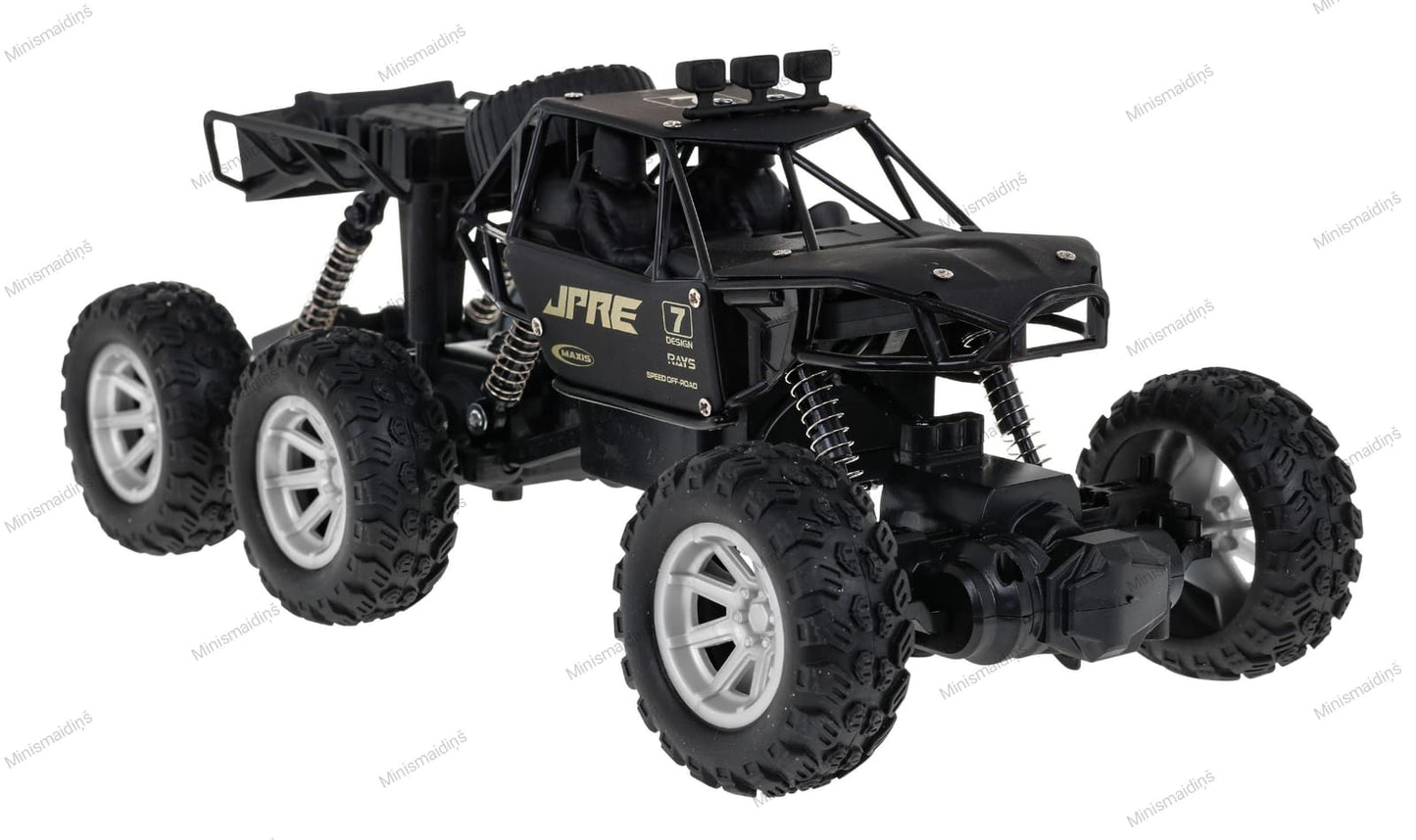 ROCK EXPLORER metāla apvidus auto ar tālvadības pulti 27Mhz, melns