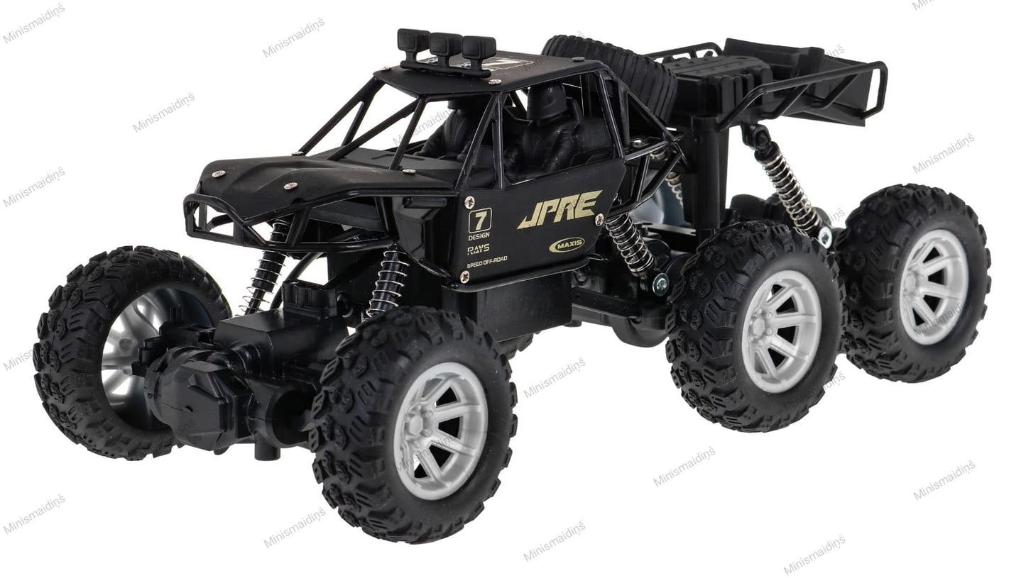 ROCK EXPLORER metāla apvidus auto ar tālvadības pulti 27Mhz, melns