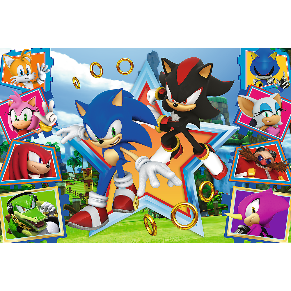 Puzle Trefl Sonic (Soniks), 100 gab.