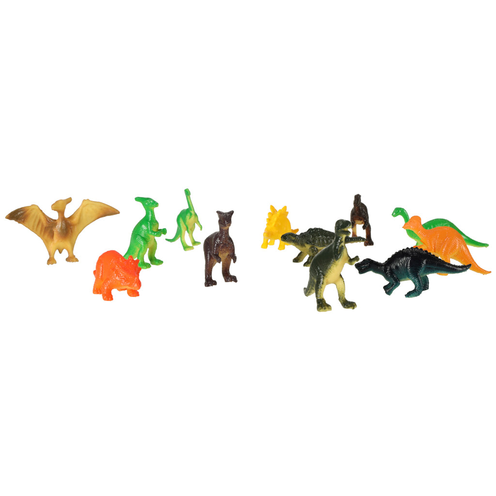 Dinozauru figūriņu komplekts – 12 dažādi modeļi