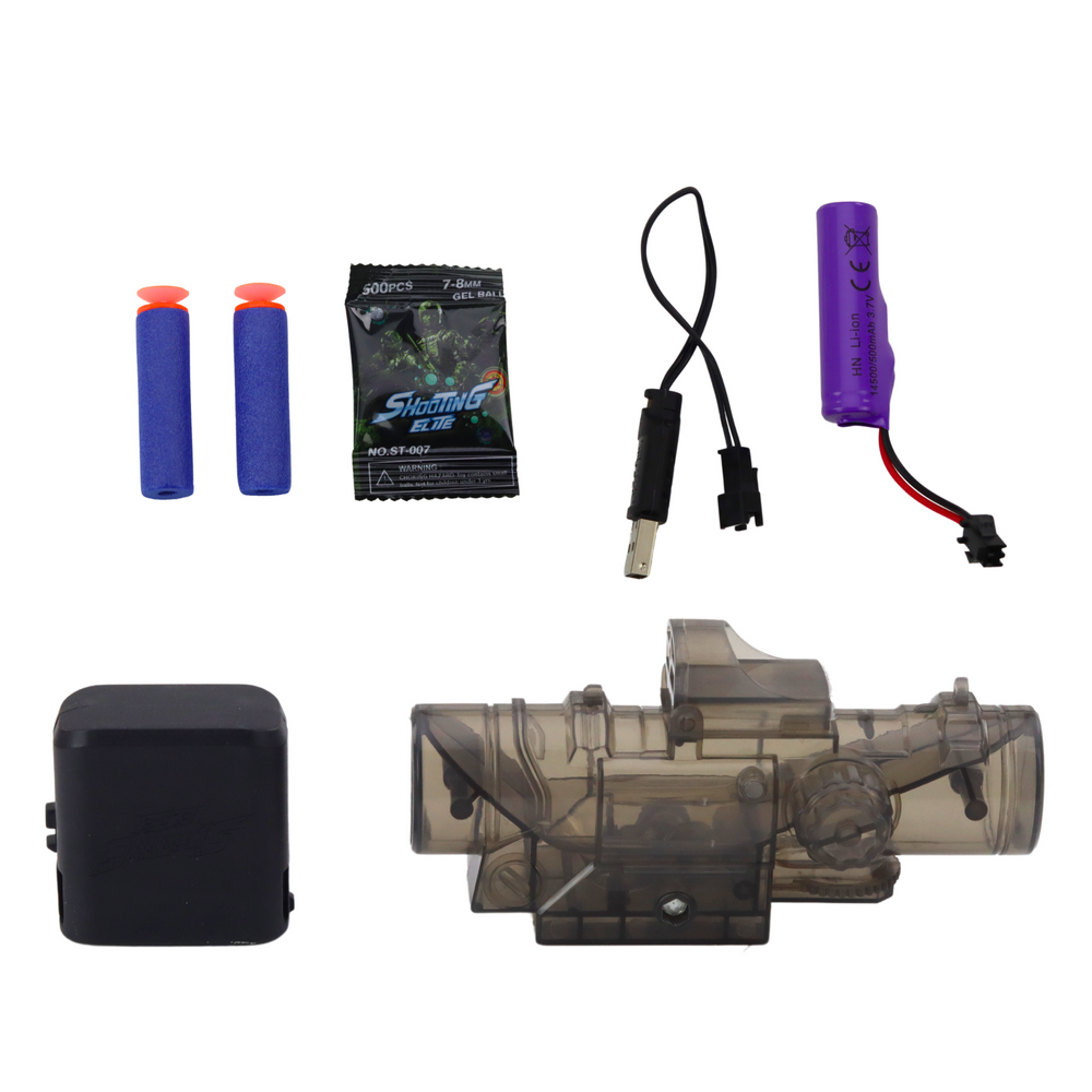 Gel blaster aksesuāri sautrinas geletes usb lādetājs akmulātors bumbuņu aptvere