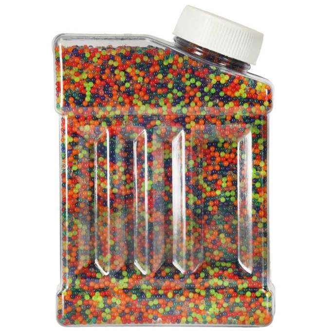 Negatavas gēla bumbiņas (orbīzi) pistolēm - krāsainas, 7-8 mm, 50 000 gab.