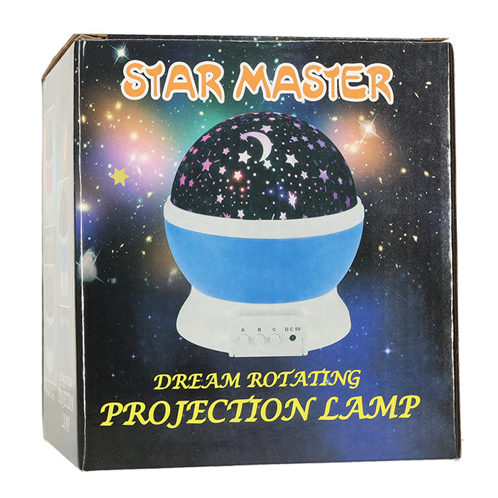 Star Master zvaigžņu projektora naktslampiņa iepakojumā