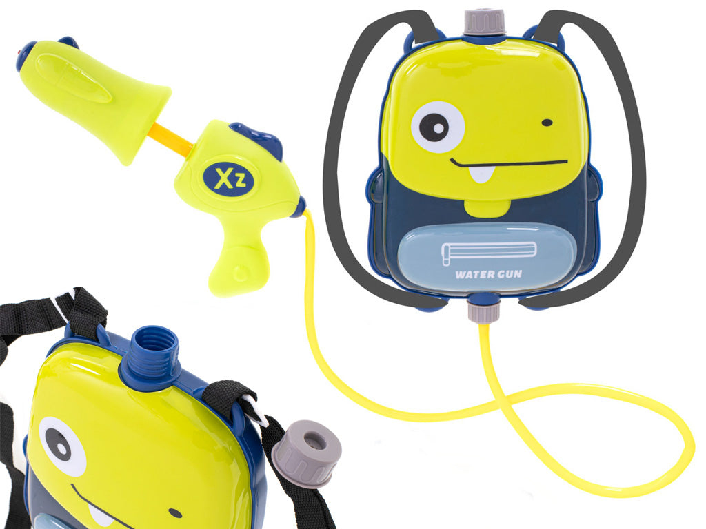 ūdenspistole mugursoma Rotaļlieta divi attēli