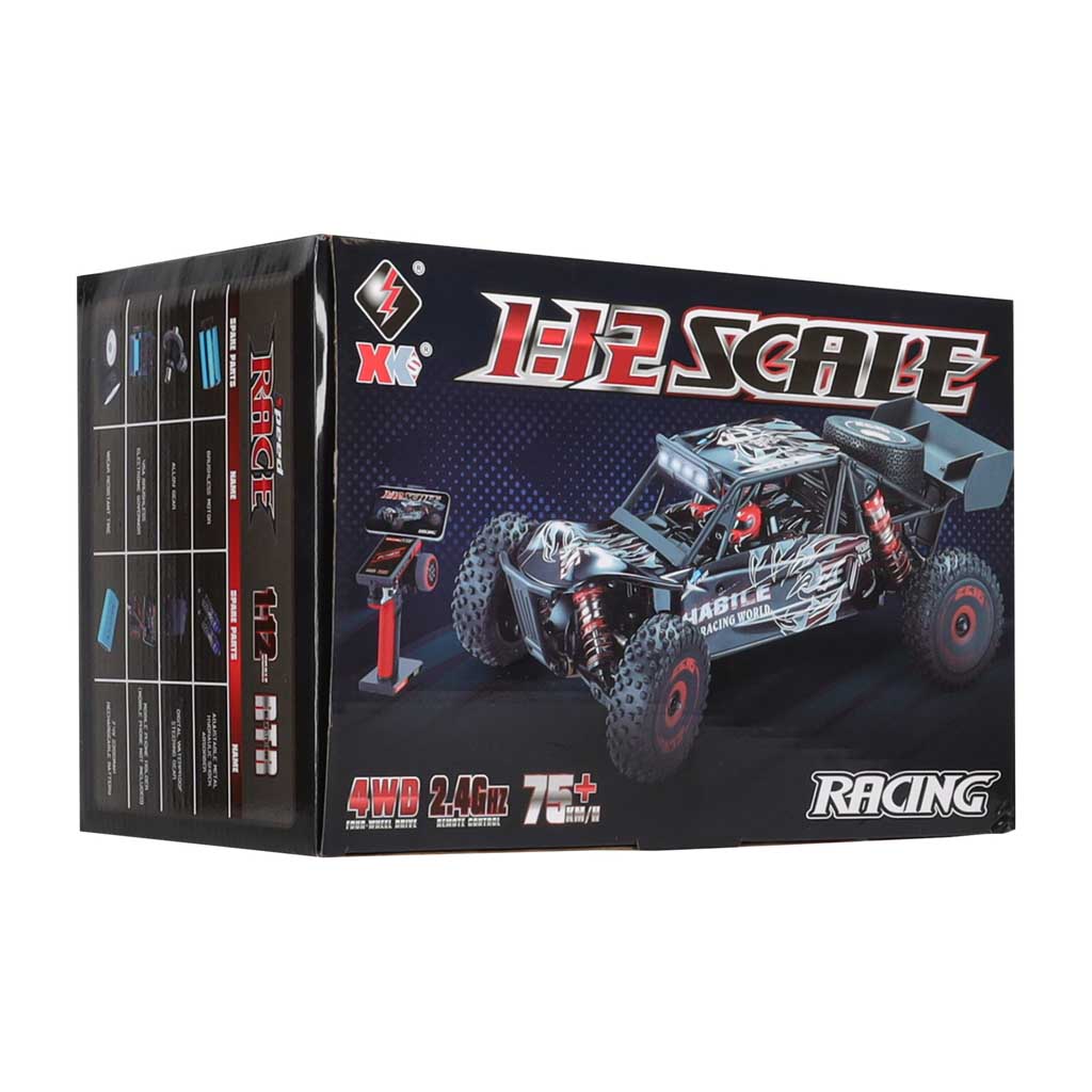 WLtoys 124016 1:12 4WD bezsuku RC bagijs oriģinālajā iepakojumā