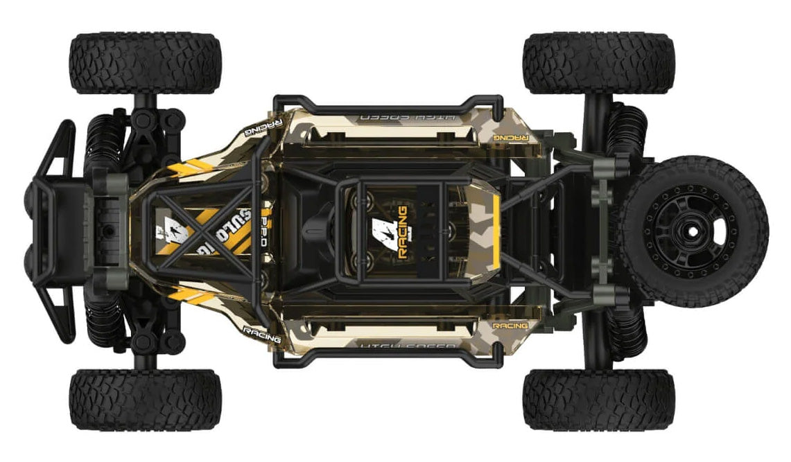 STEM DIY SULONG 1:18 Bagijs ar 2,4 GHz tālvadības pulti, maksimālais ātrums 8km/h