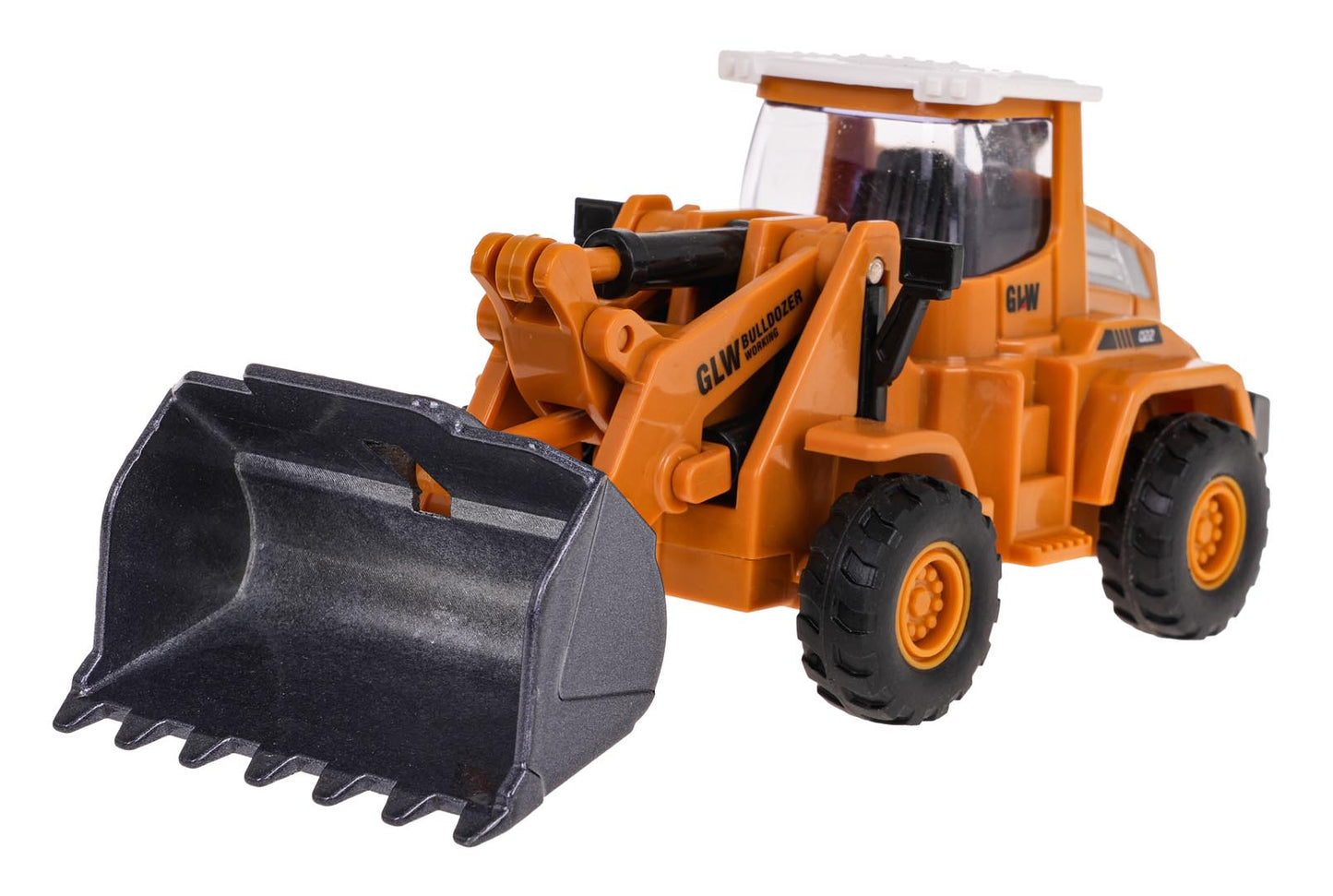 Celtniecības transportlīdzekļu komplekts ar evakuatoru, ekskavatoru un buldozeru (1:40)