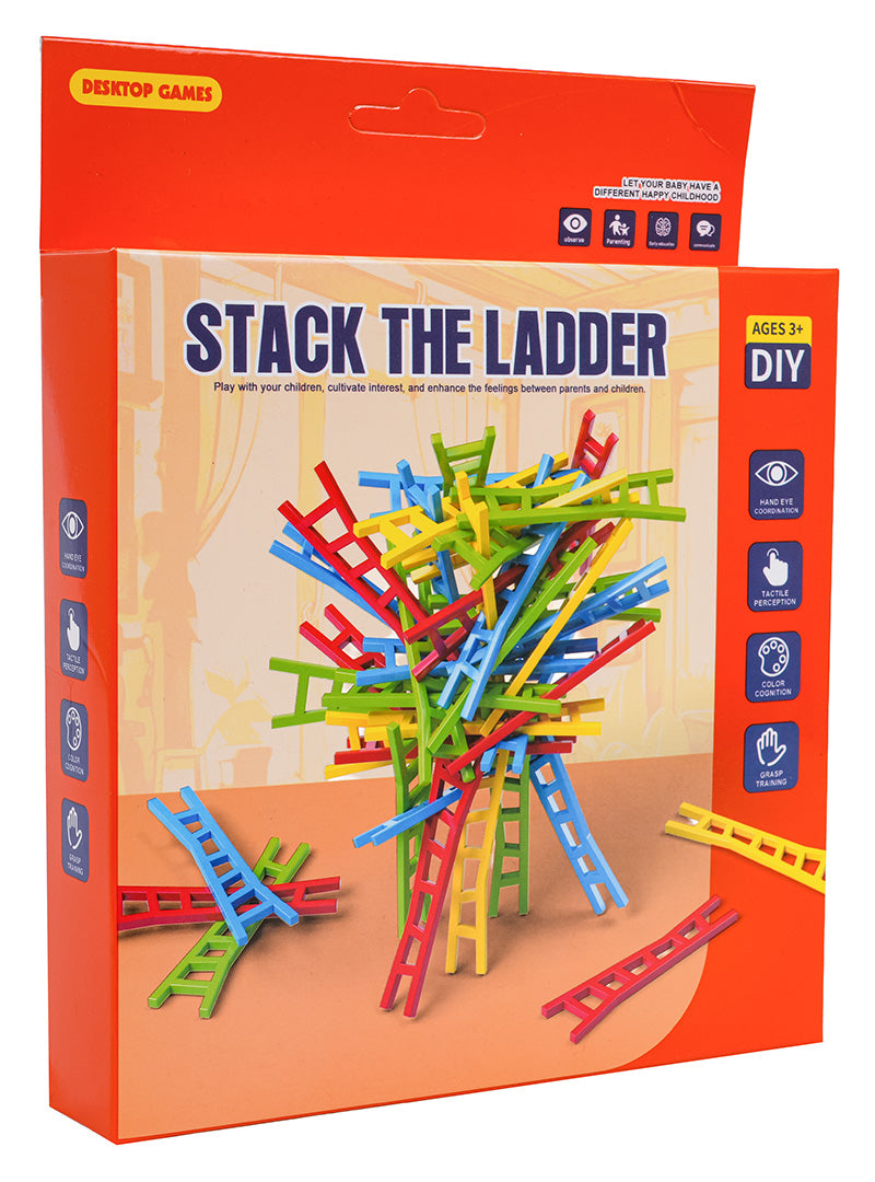 Kāpņu torņa arkādes spēle “Stack the Ladder” (3+)