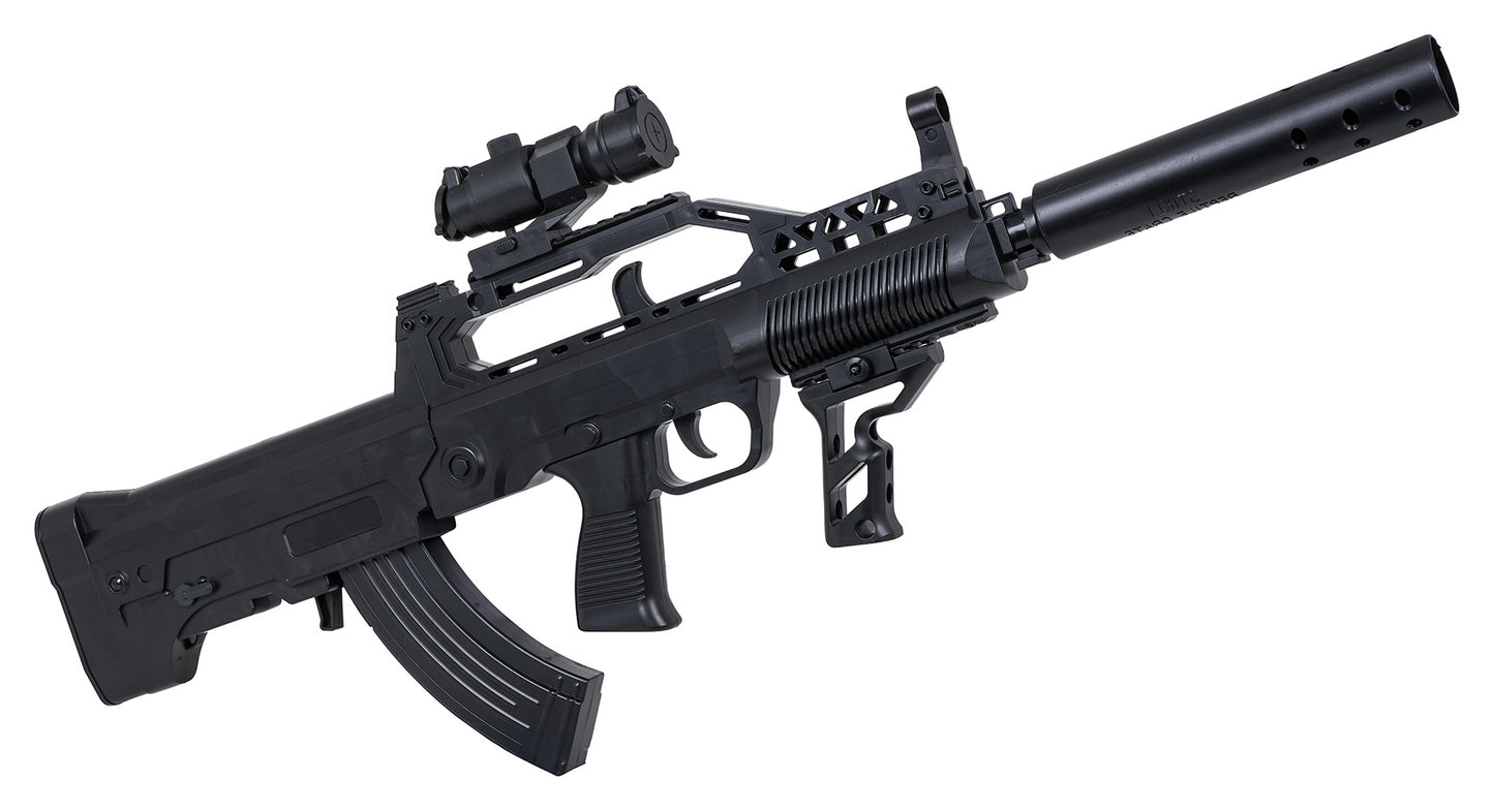 QBZ-95 / Type 95 stila “bullpup” (ķīniešu armijas dizaina)gēla lodīšu blasteris ar piederumiem (14+)