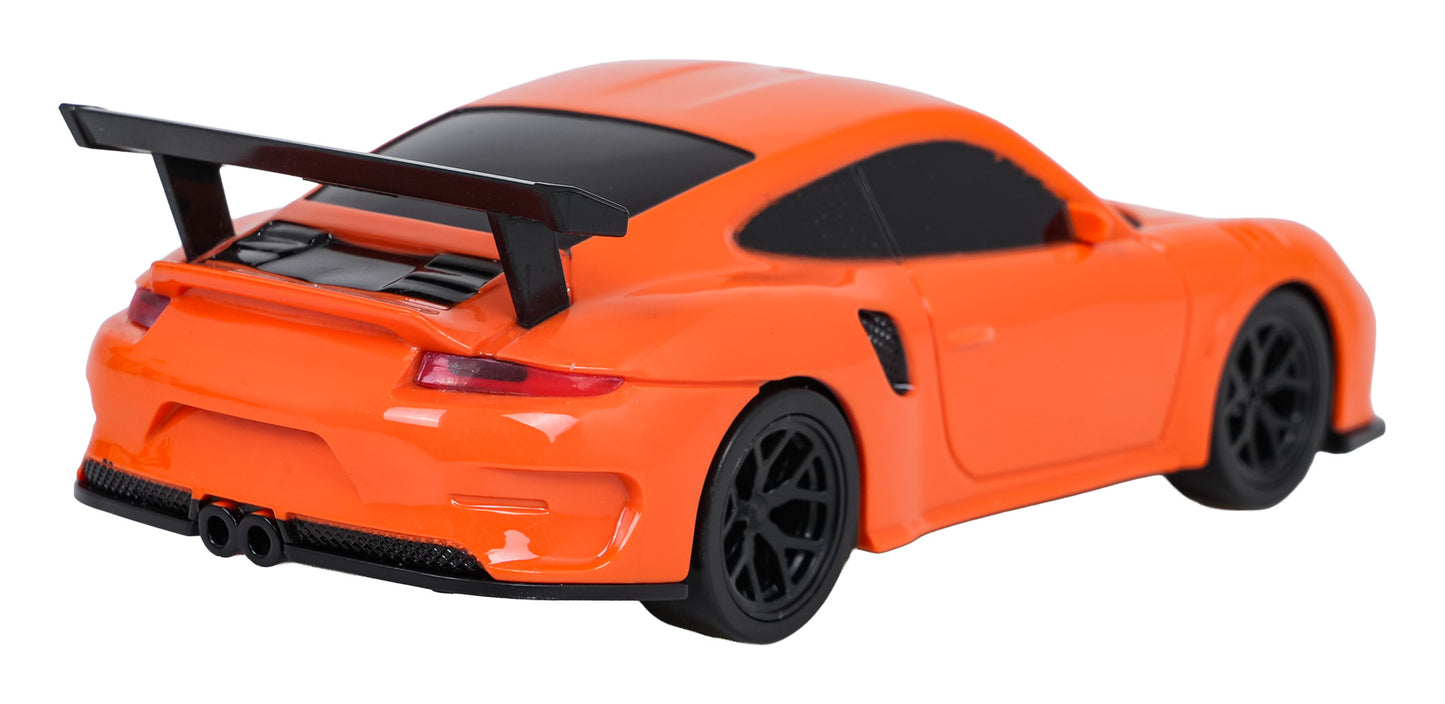 Radiovadāma drifta mašīna 1:43 (4WD, Gyro) oranža + aksesuāri, 14+