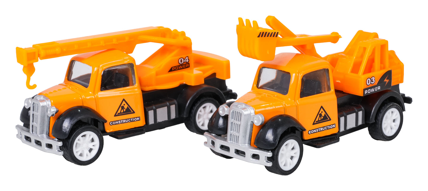 Būvlaukuma garāžas komplekts ar mašīnām un figūriņām (3+)