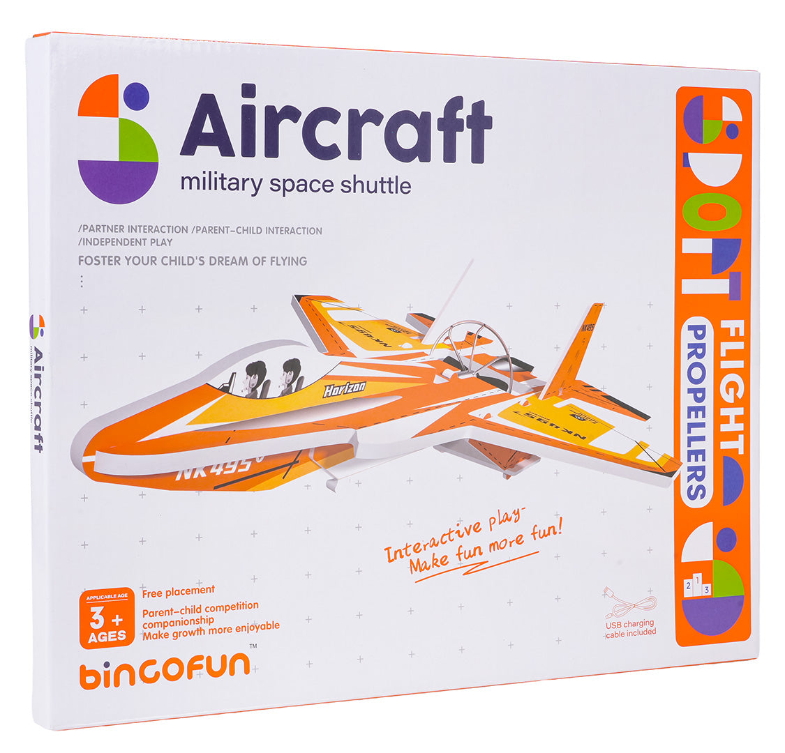 Putupolistirola lidmašīna ar dzinēju un LED apgaismojumu (USB uzlāde) 3+