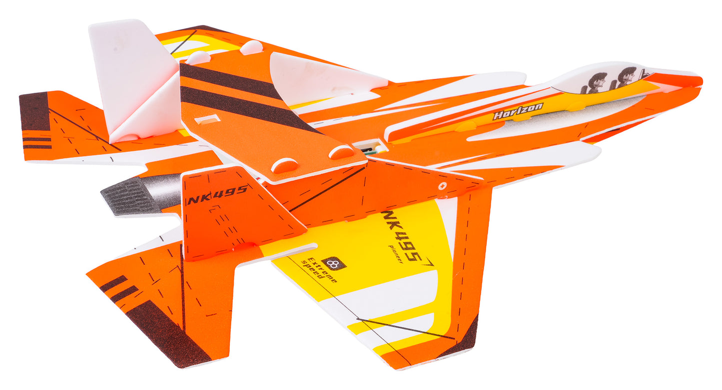 Putupolistirola lidmašīna ar dzinēju un LED apgaismojumu (USB uzlāde) 3+