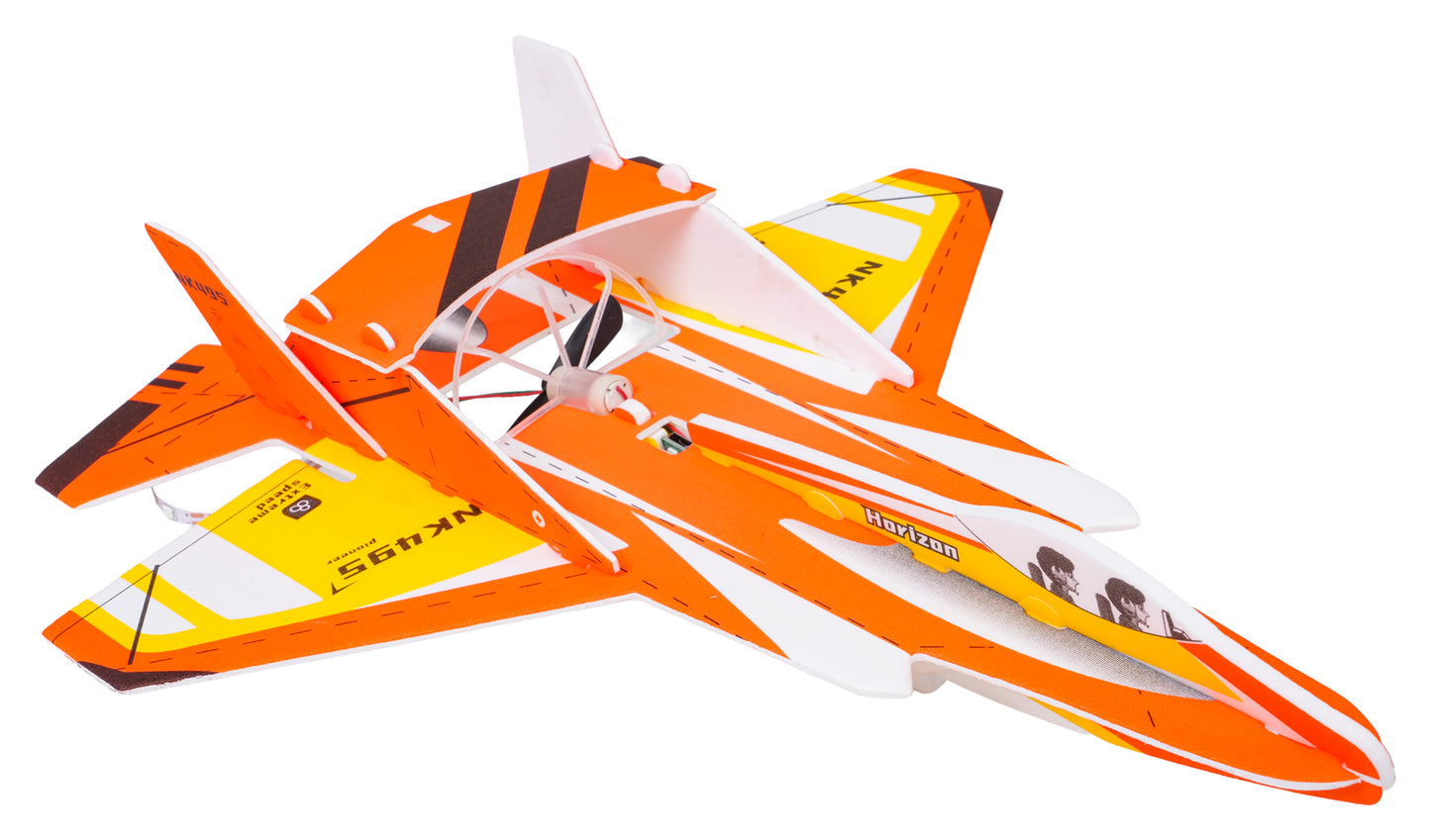 Putupolistirola lidmašīna ar dzinēju un LED apgaismojumu (USB uzlāde) 3+