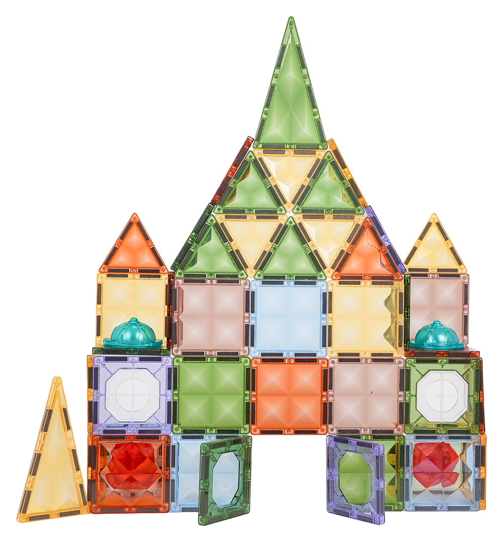 3D magnētisko klucīšu komplekts ar apgaismojumu – 73 gab