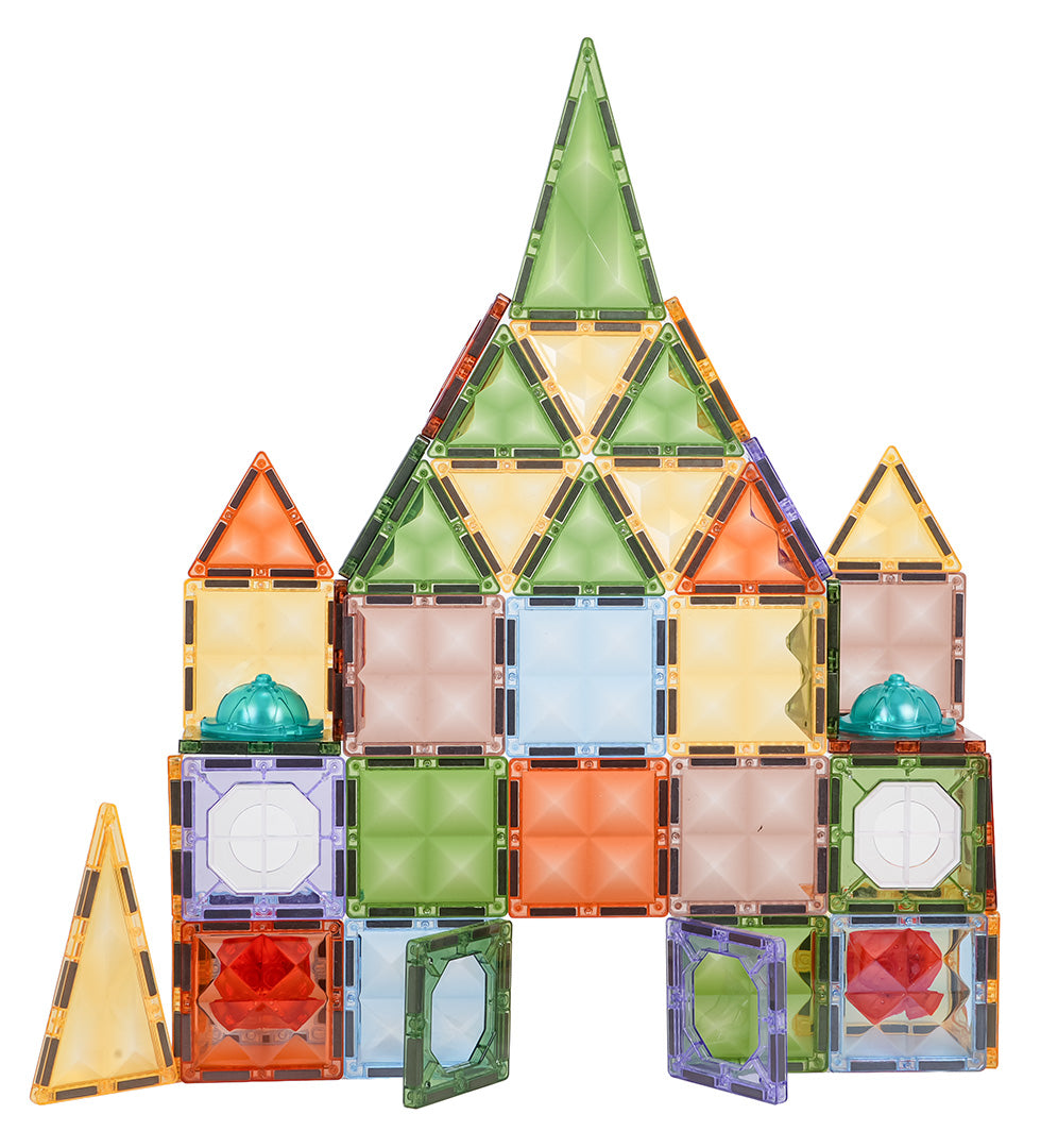 3D magnētisko klucīšu komplekts ar apgaismojumu – 73 gab