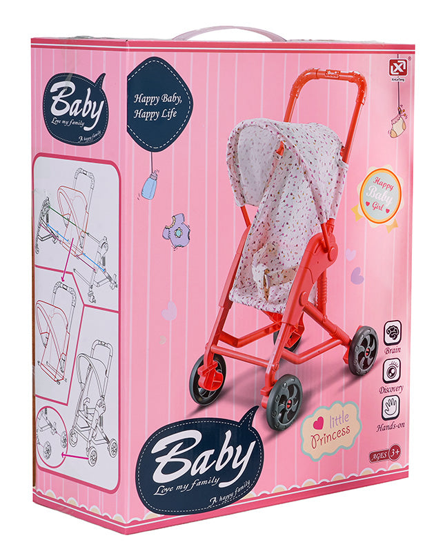 Leļļu ratiņi ar kapuci – viegli, stabili un ērti braucieniem ar mīļāko lelli