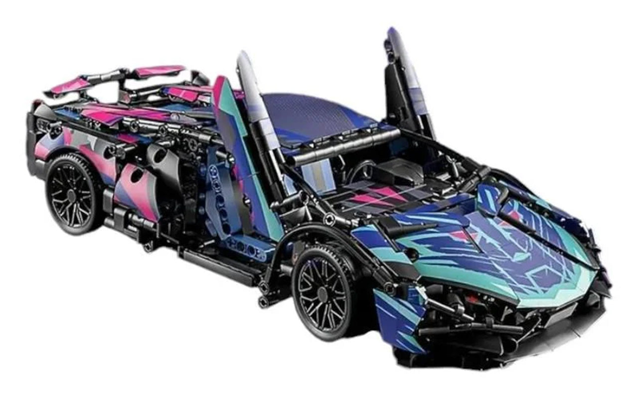 Sporta automašīnas konstruktors 1280 gab. (1:14)