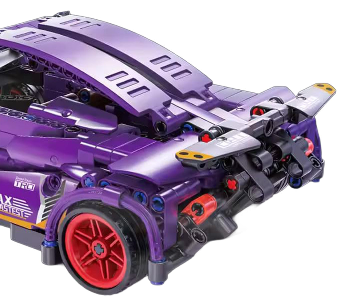 Violets sporta auto klucīšu komplekts 470 gab.