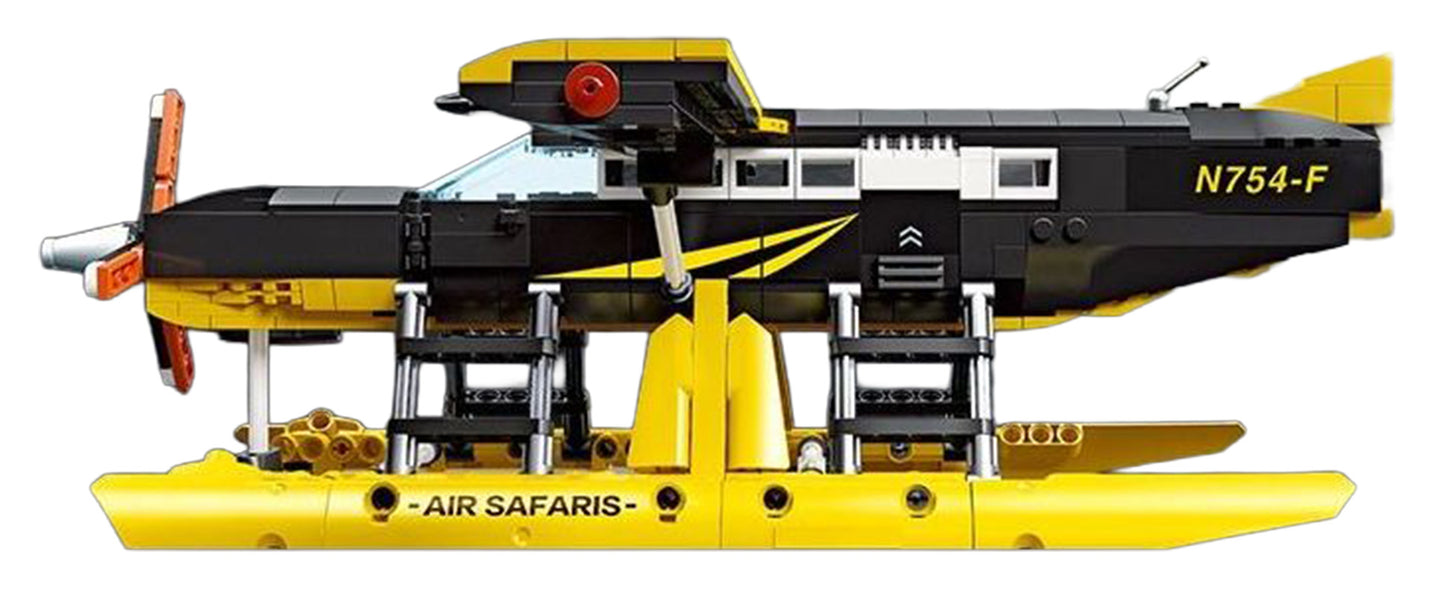 Lidmašīnas klucīšu komplekts – detalizēts modelis, 739 gab.