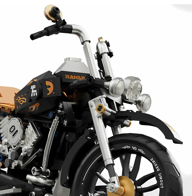 Motocikla klucīšu komplekts 455 gab. (melns ar oranžiem akcentiem), 8+