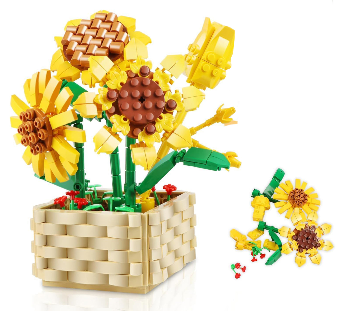 Saulespuķu klucīšu komplekts podā – 550 gab.