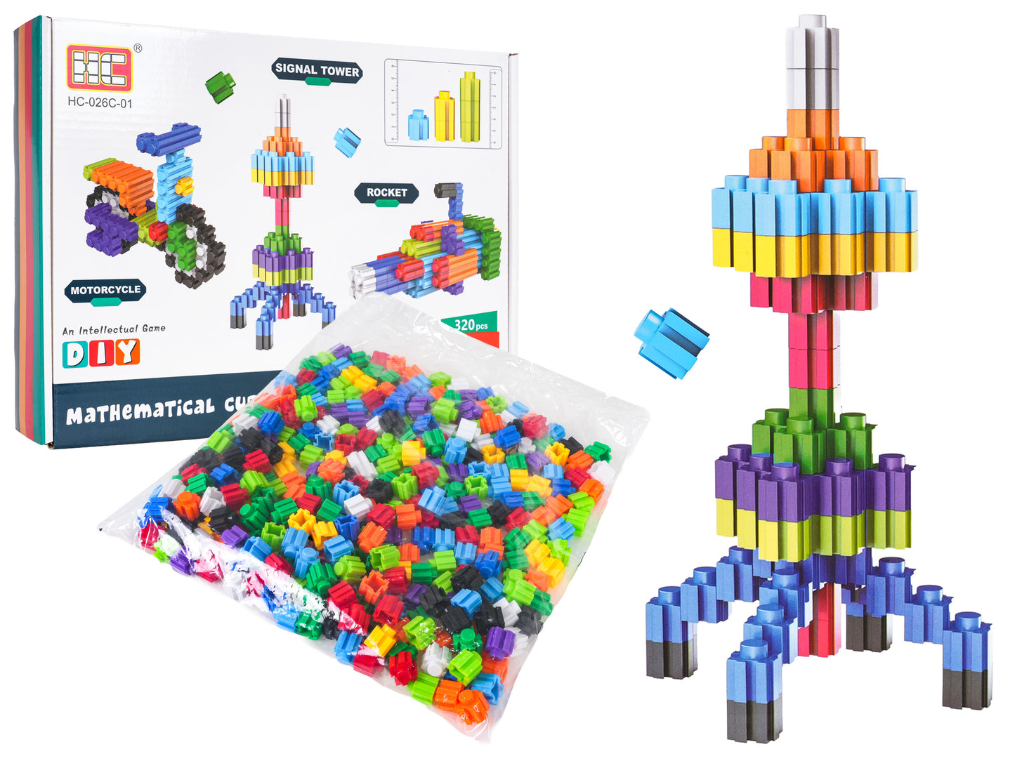 STEAM bloku komplekts 320 gab. (3+)