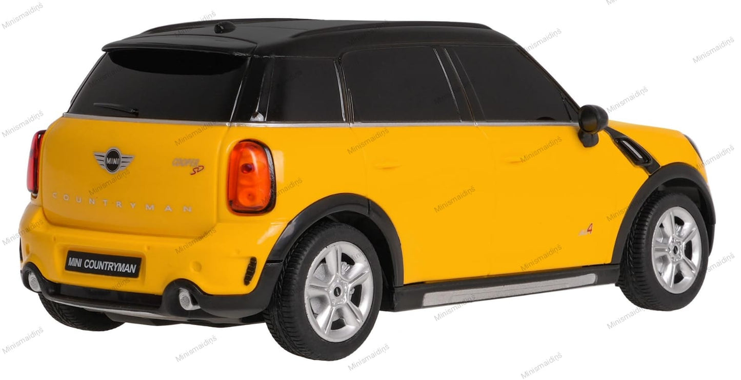 R/C 1:24 Mini Cooper S Countryman dzeltenā krāsā, RASTAR