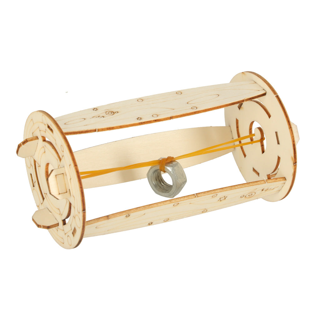 STEAM mehānikas eksperimenti 3in1 – koka DIY zinātnes komplekts (8+)