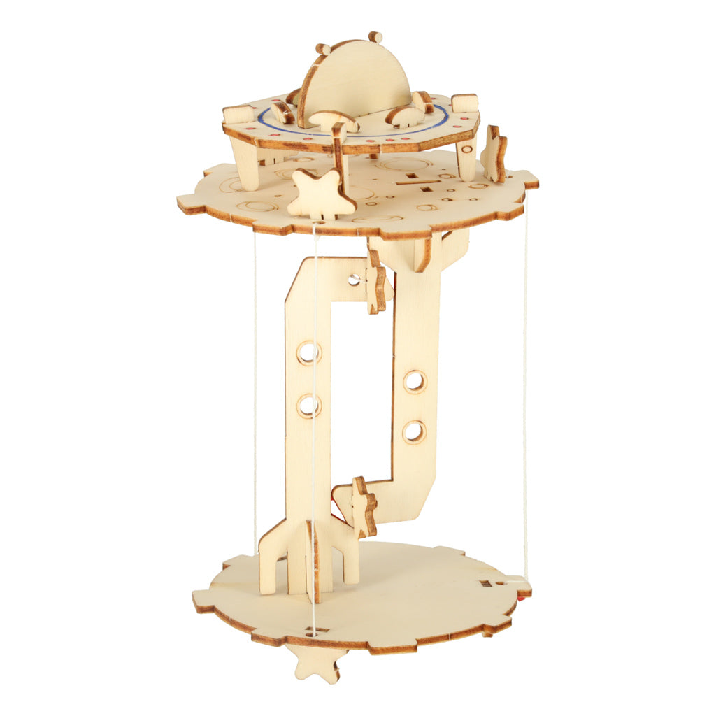 STEAM mehānikas eksperimenti 3in1 – koka DIY zinātnes komplekts (8+)