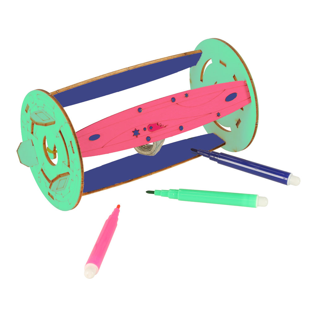 STEAM mehānikas eksperimenti 3in1 – koka DIY zinātnes komplekts (8+)