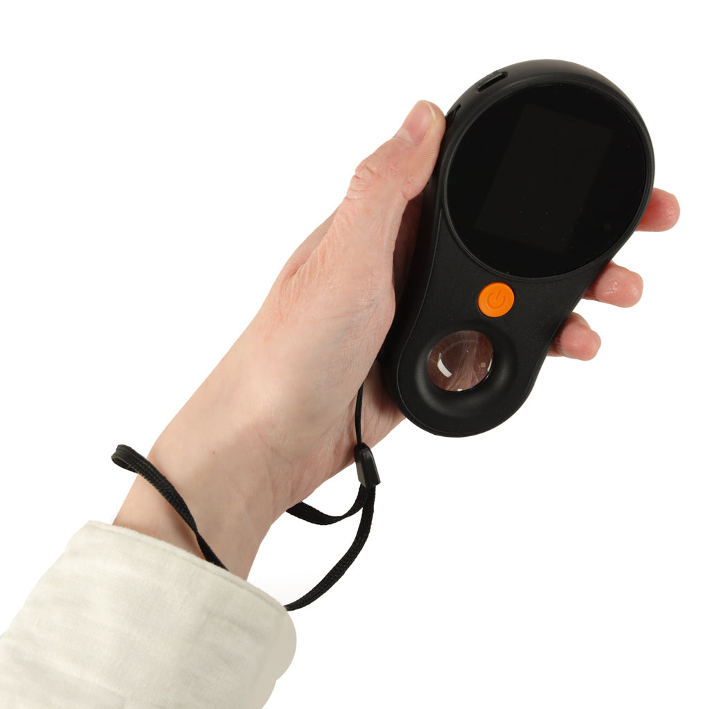 Digitālais USB mikroskops–lupa bērniem 500×, 2 MP ar 8 LED (3+)