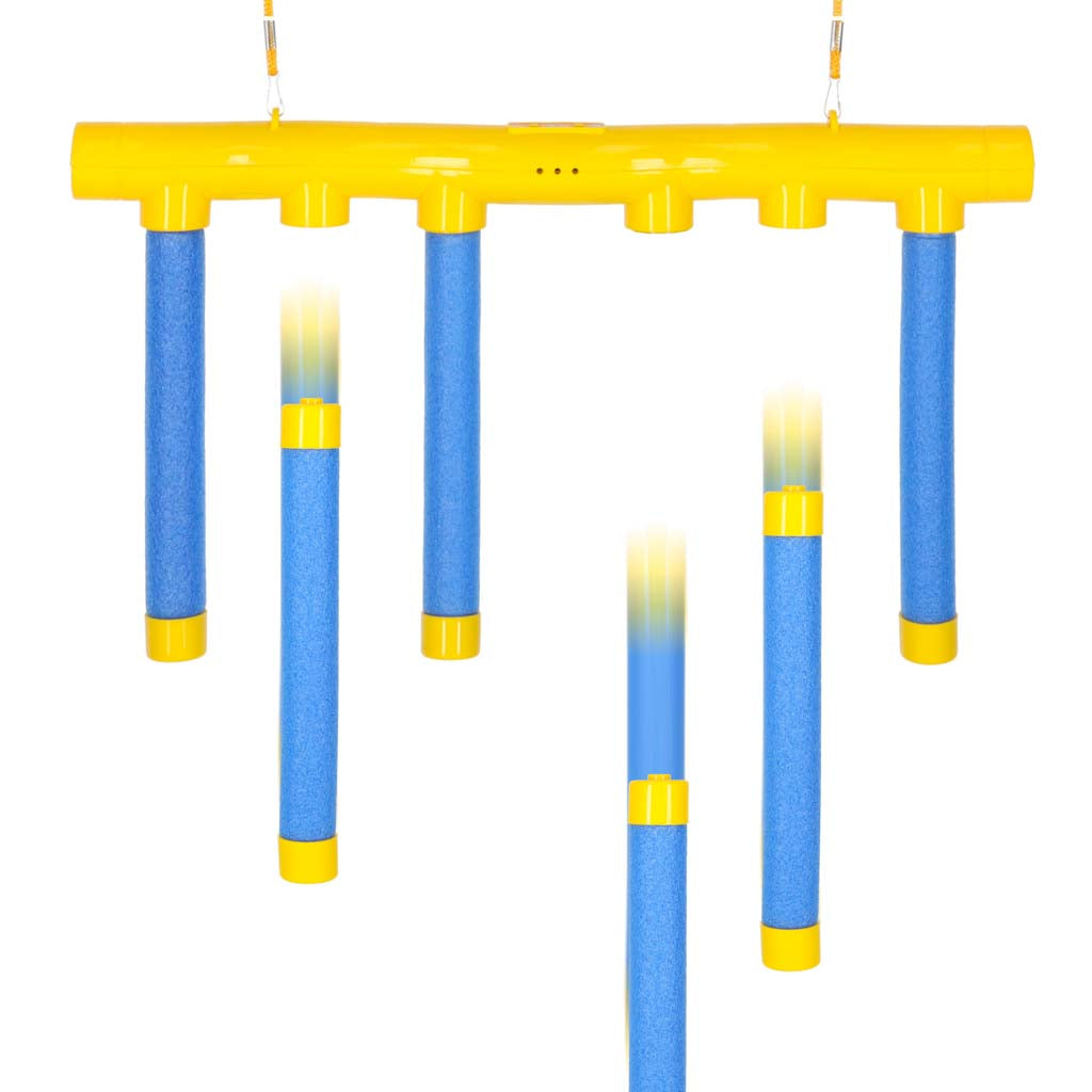 Interaktīva piekarināma nūjiņu spēle ar gaismu un balss signāliem (USB), 3+