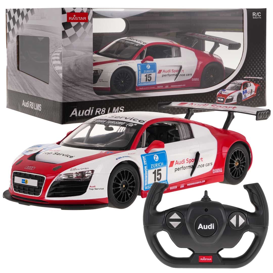 R/C 1:14 AUDI R8 LMS Performance ar tālvadības pulti, RASTAR