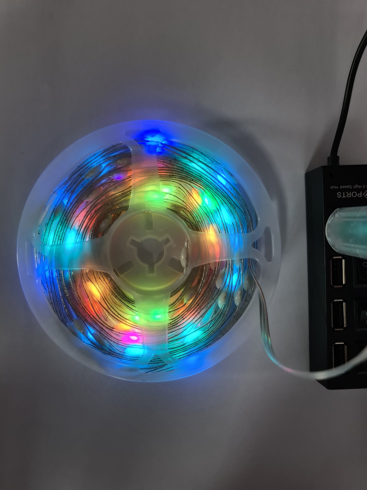 LED viedās Bluetooth Ziemassvētku lampiņas ar aplikāciju, 10 m , RGB, USB