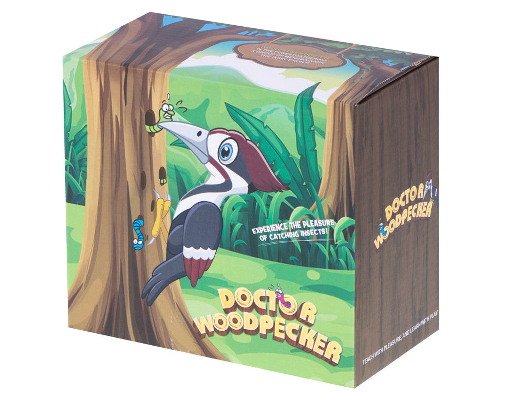 Magnētiskā arkādes spēle “Pabaro putniņu – izvelc tārpiņus”, 3+