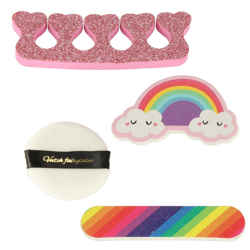 Bērnu rotaļu kosmētikas komplekts 21 gab. ar vienradža somiņu (5+)