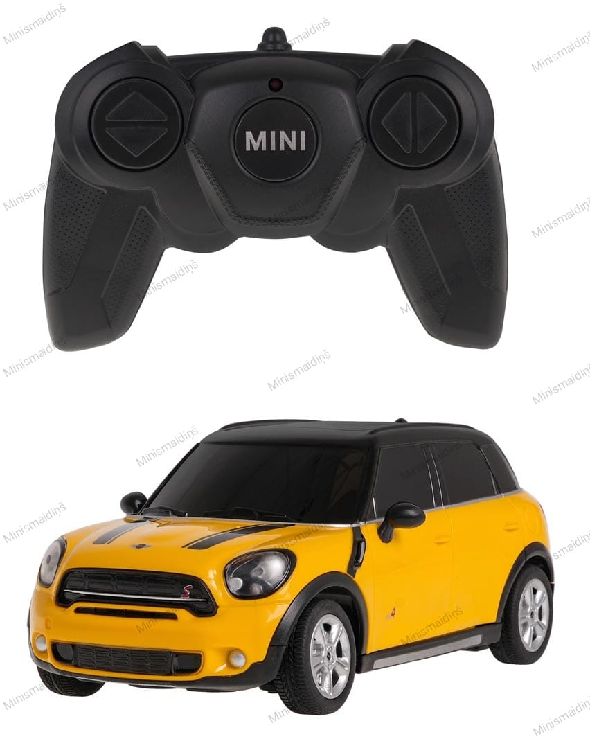 R/C 1:24 Mini Cooper S Countryman dzeltenā krāsā, RASTAR