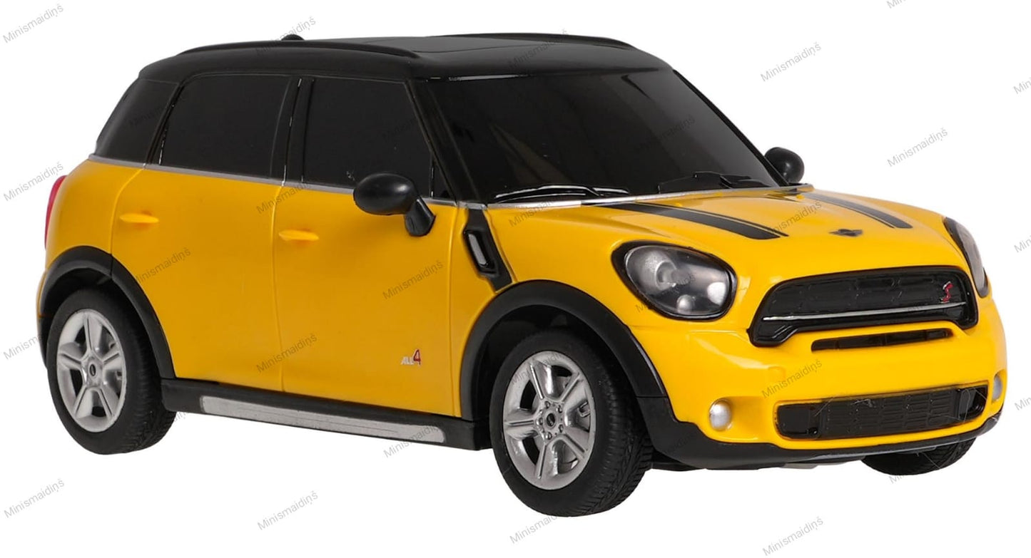 R/C 1:24 Mini Cooper S Countryman dzeltenā krāsā, RASTAR