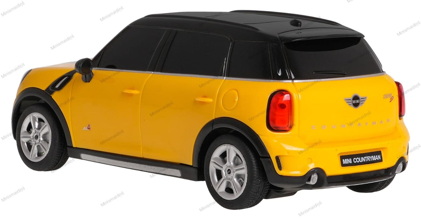 R/C 1:24 Mini Cooper S Countryman dzeltenā krāsā, RASTAR