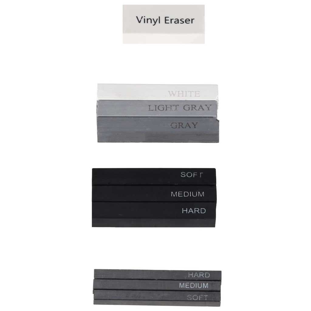 Zīmēšanas un skicēšanas mākslas komplekts – 54 daļas