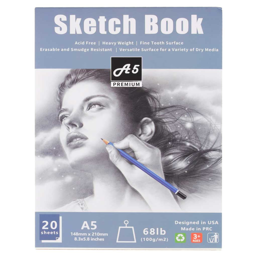 Zīmēšanas un skicēšanas mākslas komplekts – 54 daļas