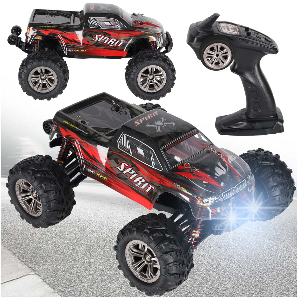RC auto spirit Brushless 1:16 (2.4GHz, 60 m) – sarkans