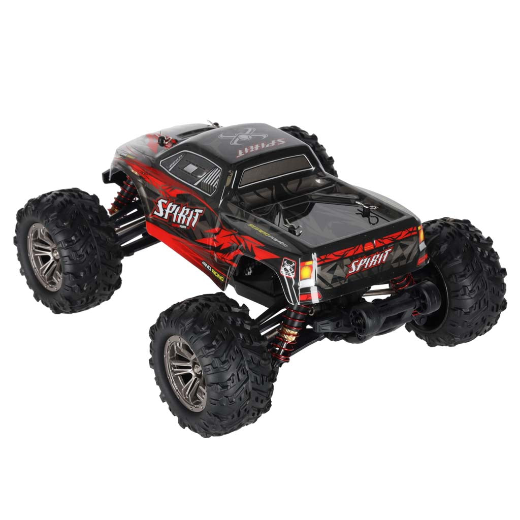 RC auto spirit Brushless 1:16 (2.4GHz, 60 m) – sarkans
