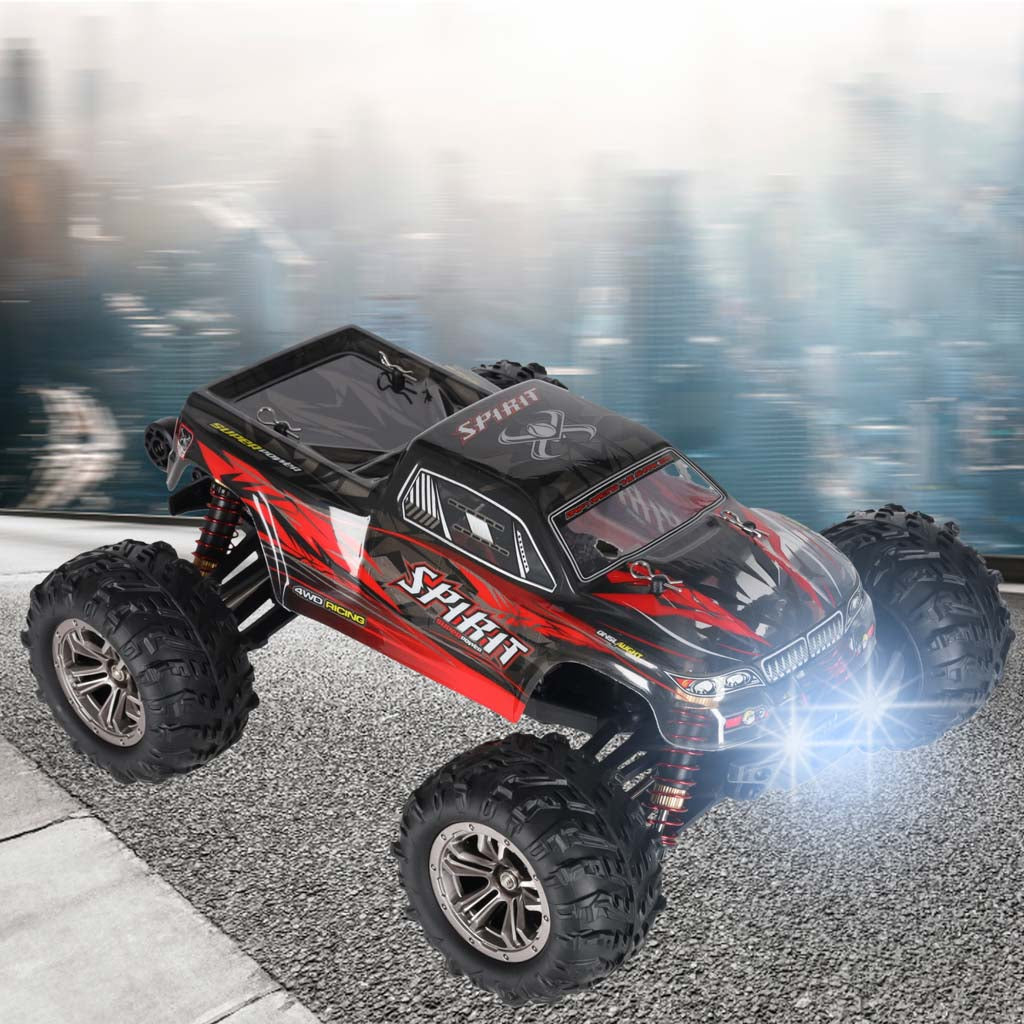 RC auto spirit Brushless 1:16 (2.4GHz, 60 m) – sarkans