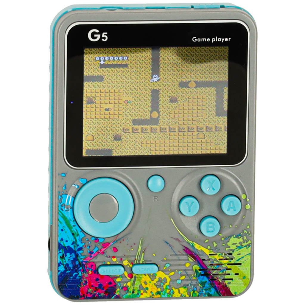 Mini spēļu konsole G5 ar 500 spēlēm (3” LCD), 6+