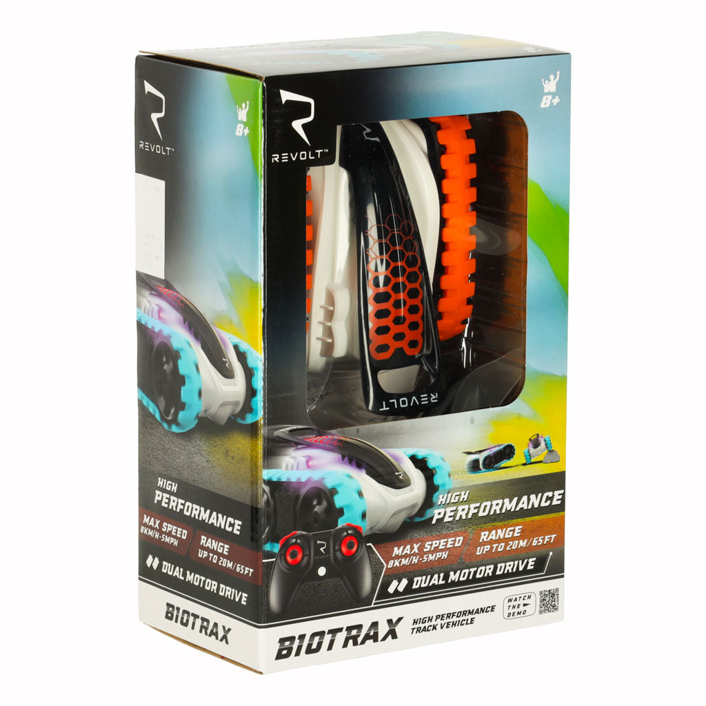 REVOLT BIOTRAX tālvadības kāpurķēžu auto (8+)